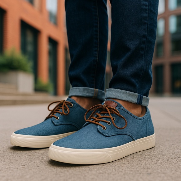 Other - Polo by Ralph Lauren Gray and‎ Brown Sneakers